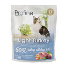 Сухий корм для котів Profine Cat Light - для оптимізації ваги, індичка з куркою, 300г