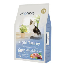 Сухий корм для котів Profine Cat Light - для оптимізації ваги, індичка з куркою, 10кг