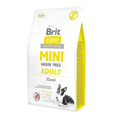 Сухий корм Brit Care GF Mini Adult Lamb для дорослих собак мініатюрних порід, ягня, 2кг