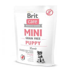 Сухой корм Brit Care GF Mini Puppy Lamb для щенков миниатюрных пород, ягненок, 400г