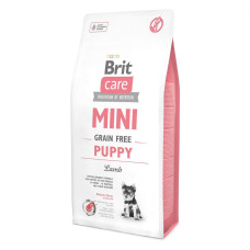 Сухий корм Brit Care GF Mini Puppy Lamb для цуценят мініатюрних порід, ягня, 7кг