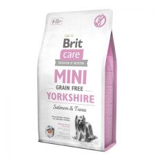 Сухой корм Brit Care GF Mini Yorkshire для йоркширских терьеров, лосось и тунец, 2kg