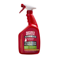 Устранитель пятен и запахов Nature's Miracle Stain&Odor Eliminator 8in1, спрей с усиленной формулой, для кошек, 946 ml ЛИМОН