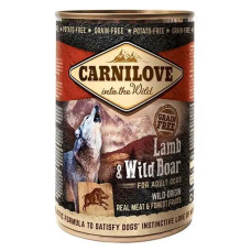 Влажный корм для собак Carnilove Lamb & Wild Boar 400 г, ягненок и кабан