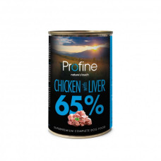 Влажный корм для собак Profine Dog k 400g с курятиной и куриной печенью