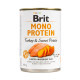 Консервы Brit Mono Protein Dog k 400 g с индейкой и бататом