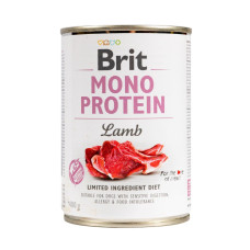 Консервы Brit Mono Protein Dog k 400 g с ягненком