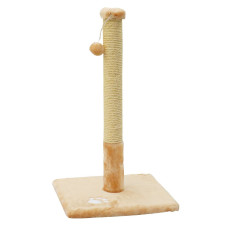 Дряпка Д01 столбик бежевая 37х37 см*67 см