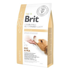 Сухой корм для собак, при заболеваниях печени Brit GF Veterinary Diet Dog Hepatic 2 кг