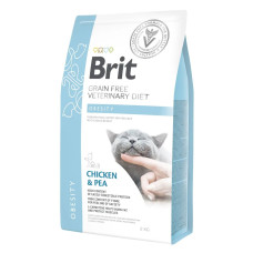 Сухий корм для кішок, зниження ваги Brit GF Veterinary Diet Obesity 2кг