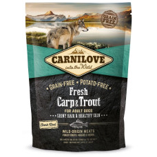 Холистик корм Carnilove Fresh Carp & Trout для взрослых собак всех пород, 1,5kg, рыба