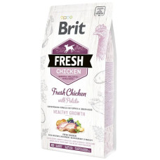 Холистик корм Brit Fresh Chicken/Potato Puppy для щенков всех пород, курица,картофель, 2,5kg 