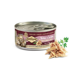 Влажный корм для котят Carnilove Kitten k 100g, индейка, лосось