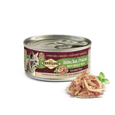 Влажный корм для кошек Carnilove Cat k 100g, курица, утка, фазан