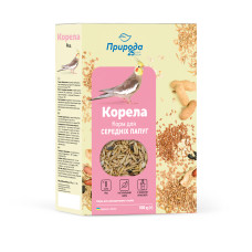 Корм Природа «Корела - Йод» для середніх папуг, 500 г