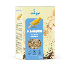 Корм Природа «Канарка» для канарок та екзотичних птахів, 500 г
