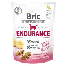 Функциональные лакомства Brit Care Endurance ягненок с бананом для активных собак, 150 г