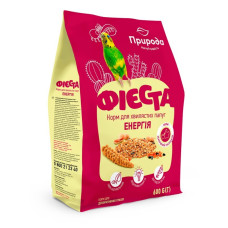 Корм Фієста Енергія для хвилястих папуг 600г