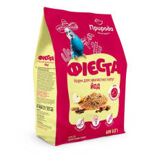 Корм Фієста Йод для хвилястих папуг 600г