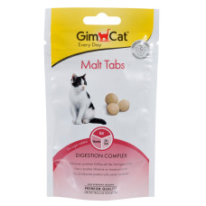 Таблетки GimCat Every Day Malt Tabs для выведения комков шерсти у котов, 40 г