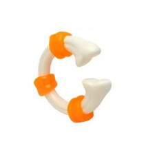 Игрушка GimDog Интерактивная косточка с ароматом курицы 14см