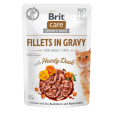 Brit Care Cat pouch 85g філе в соусі з качкою
