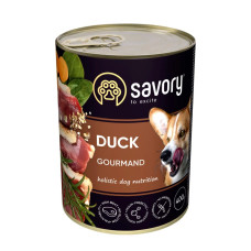 Влажный корм Savory Dog Gourmand утка 400g
