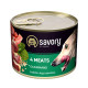 Вологий корм Savory Dog Gourmand 4 види м'яса 200g