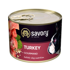 Влажный корм Savory Dog Gourmand индейка 200g