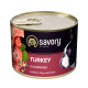 Вологий корм Savory Dog Gourmand індичка 200g