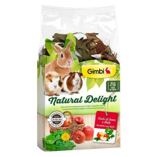 Травяной микс GimBi Natural Delight одуванчик и яблоки, 100г
