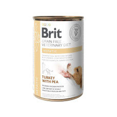 Консерва для собак, при заболеваниях печени Brit GF Veterinary Diet Dog Hepatic 400г