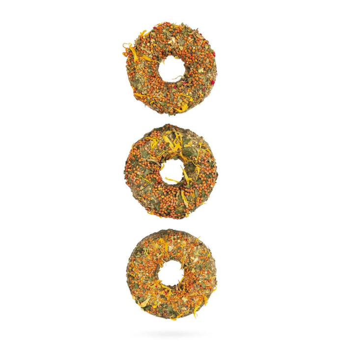 Пончики SPECIAL ONE «Петрушка, чумиза, календула» для грызунов, 50г (3 шт)