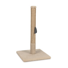 Когтеточка-столбик «Мими» 36x36*64 см (бежевая)