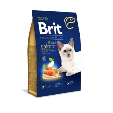 Сухий корм Brit Premium by Nature Cat Adult Salmon для кішок з лососем 8кг