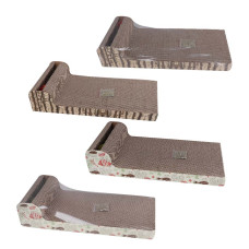 Кігтеточка Eastland для котів Рибка з котячою м'ятою паперова 52*21*12см