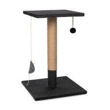 Когтеточка-столбик «Феликс» 36х36*50 см (графит)