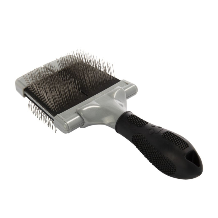 Щетка-пуходерка FURminator жесткая для кошек и собак 20,5 х 9,5 х 1,5 см L