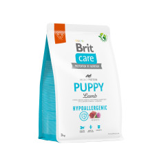 Сухой корм Brit Care Dog Hypoallergenic Puppy для щенков, ягненок, 3 кг