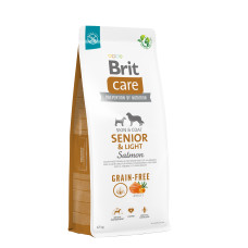 Сухой корм Brit Care Dog Grain-free Senior & Light, 12 кг (для пожилых и с лишним весом)