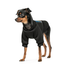 Толстовка для собак Ukraine, чорна, XS