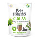Ласощі для собак Brit Dental Stick Calm заспокійливі, конопля та пустирник, 7 шт, 251 г