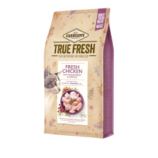 Корм сухой Carnilove True Fresh Cat Fresh Chicken для взрослых и стерилизованных кошек с курицей 340 г