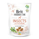 Лакомства для собак Brit Care Dog Crunchy Cracker Insects with Salmon для чувствительного пищеварения, насекомые, лосось и тимьян, 200 г