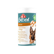 Хондропротектор 8in1 Excel Glucosamine з вітаміном С для підтримки здоров'я та функції суглобів цуценят та дорослих собак, 55 таб.