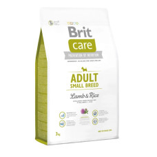 Сухой корм Brit Care Adult Small Breed Lamb and Rice для взрослых собак мелких пород (до 10 кг), ягненок и рис, 7,5kg