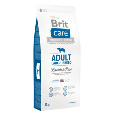 Сухой корм Brit Care Adult Large Breed Lamb and Rice для взрослых собак крупных пород (от 25 кг), ягненок и рис, 12kg