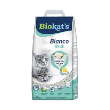 Наповнювач для котячого туалету Biokats Bianco Fresh 5 кг (бентонітовий)