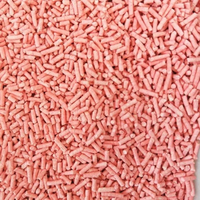 Соевый наполнитель для кошачьего туалета TOP CAT TOFU ТОФУ с ароматом клубники 5,7л