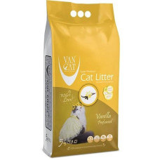 Бентонитовый наполнитель VanCat Ваниль для туалета, 5 кг